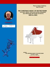 The Christmas Music of Wayne Fisher for Piano and Organ piano sheet music cover
